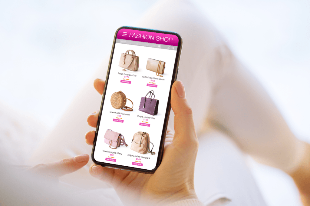Diseño responsivo de tienda en línea
